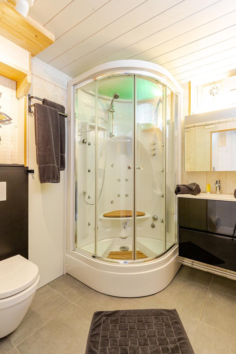 Hammam avec douche multi-jets